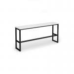 Otto Poseur benching solution high bench 1650mm wide - black frame, white top HB1650-K-WH