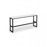 Otto Poseur benching solution high bench 1650mm wide - black frame, white top HB1650-K-WH