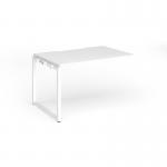 Connex Plus O Frame 1200 x 800 x 725mm Single Add On Bay - White Frame White Top HCO128-AB-WH-WH