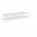 Connex Plus O Frame 3600 x 1600 x 725mm Back to Back Desk (6 x 1200mm) - White Frame White Top HCO3616-WH-WH