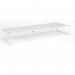 Connex Plus O Frame 4800 x 1600 x 725mm Back to Back Desk (6 x 1600mm) - White Frame White Top HCO4816-WH-WH