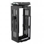 Halo large under desk CPU holder - black HLCPU-K