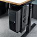 Halo large under desk CPU holder - black HLCPU-K