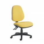 Jota high back operator chair with no arms - blue JH40-000-B