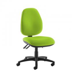 Cheap Stationery Supply of Jota high back operator chair with no arms - green Office Statationery
