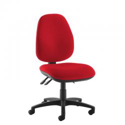 Cheap Stationery Supply of Jota high back operator chair with no arms - red Office Statationery