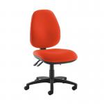 Jota high back operator chair with no arms - Tortuga Orange JH40-000-YS168