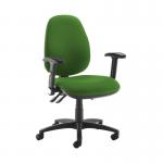 Jota high back operator chair with folding arms - Lombok Green JH46-000-YS159