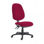 Jota extra high back operator chair with no arms - Diablo Pink JX40-000-YS101