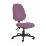 Jota extra high back operator chair with no arms - Bridgetown Purple