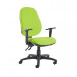 Jota extra high back operator chair with adjustable arms - Madura Green JX44-000-YS156
