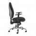 Jota Ergo 24hr ergonomic asynchro task chair - black JXERGOB-BLK