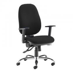 Cheap Stationery Supply of Jota ergo 24hr ergonomic asynchro task chair - black Office Statationery