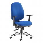 Jota Ergo 24hr ergonomic asynchro task chair - blue JXERGOB-BLU