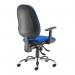 Jota Ergo 24hr ergonomic asynchro task chair - blue JXERGOB-BLU