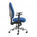 Jota Ergo 24hr ergonomic asynchro task chair - blue JXERGOB-BLU