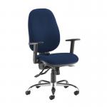 Jota ergo 24hr ergonomic asynchro task chair - Costa Blue JXERGOB-YS026