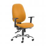 Jota ergo 24hr ergonomic asynchro task chair - Solano Yellow JXERGOB-YS072