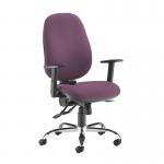Jota ergo 24hr ergonomic asynchro task chair - Bridgetown Purple JXERGOB-YS102