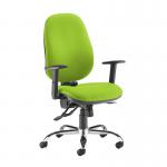 Jota ergo 24hr ergonomic asynchro task chair - Madura Green JXERGOB-YS156