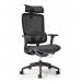 Kara high back exec mesh task chair in black KAR300T1-K