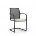 Lacey Meeting Chair - Cantilever Base - Black LCY01-K