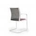 Lacey Meeting Chair - Cantilever Base - White LCY01-WH
