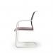 Lacey Meeting Chair - Cantilever Base - White LCY01-WH