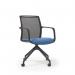 Lacey Meeting Chair - Pyramidal Base - Black LCY02-K