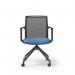 Lacey Meeting Chair - Pyramidal Base - Black LCY02-K