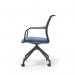 Lacey Meeting Chair - Pyramidal Base - Black LCY02-K