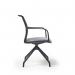Lacey Meeting Chair - Pyramidal Mobile Base - Black LCY03-K