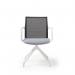 Lacey Meeting Chair - Pyramidal Mobile Base - White LCY03-WH