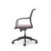 Lacey Meeting Chair - 5-Star Swivel Base - Black LCY04-K