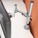 Luna double flat screen monitor arm - silver LDMARM-S