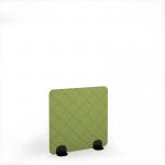 Lattice Acoustic Floor Standing Black Metal Base Legs 1200w 1200h - Fruit Green LFSC1200-K-MF-FG