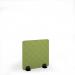 Lattice Acoustic Floor Standing Black Metal Base Legs 1200w 1200h - Fruit Green LFSC1200-K-MF-FG
