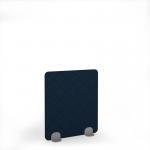 Lattice Acoustic Floor Standing Silver Metal Base Legs 1200w 1400h - Dark Blue LFSC1400-S-MF-BD