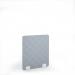 Lattice Acoustic Floor Standing White Metal Base Legs 1200w 1400h - Light Grey LFSC1400-WH-MF-LG