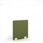 Lattice Acoustic Floor Standing White Metal Base Legs 1200w 1400h - Reed Green LFSC1400-WH-MF-RG