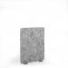 Lattice Acoustic Floor Standing Silver Metal Base Legs 1200w 1600h - Dark Silver Grey LFSC1600-S-MF-DG