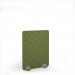 Lattice Acoustic Floor Standing Silver Metal Base Legs 1200w 1600h - Reed Green LFSC1600-S-MF-RG