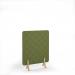 Lattice Acoustic Floor Standing Screen Wooden Legs 1200w 1600h - Reed Green LFSC1600-WF-RG