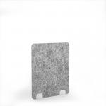 Lattice Acoustic Floor Standing White Metal Base Legs 1200w 1600h - Dark Silver Grey LFSC1600-WH-MF-DG