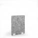 Lattice Acoustic Floor Standing White Metal Base Legs 1200w 1600h - Dark Silver Grey LFSC1600-WH-MF-DG