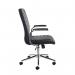 Martinez high back managers chair - black faux leather MAR50004