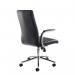 Martinez high back managers chair - black faux leather MAR50004