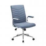 Martinez high back managers chair - grey fabric MAR50004-G
