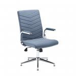 Martinez high back managers chair - grey fabric MAR50004-G