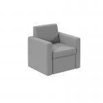 Melody single fabric sofa in Grey MEL50001-SG